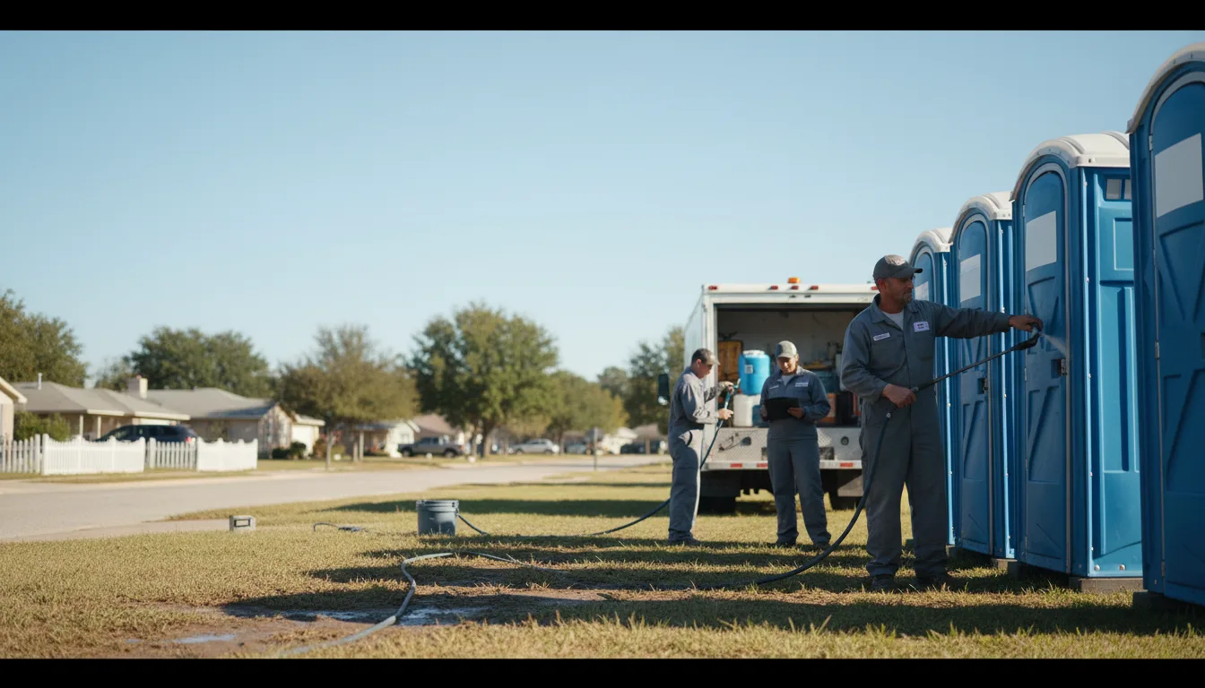 Long-Term Portable Toilet Rental in Colleyville, TX near me